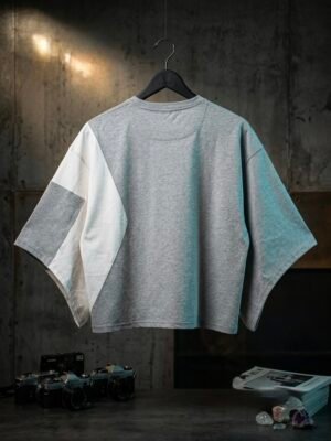 AEROX Clarity Asym men's oversized streetwear t-shirt